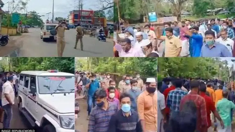 Kerala Police raids PFI office in Kollam; hundreds gather to shout 'Police go back' Kerala