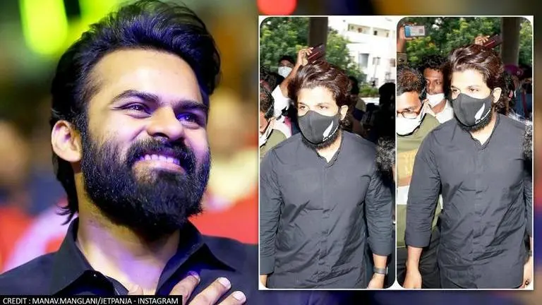 Allu Arjun, Apollo Hospital, Sai Dharam Tej, bike accident, Hyderabad, Pushpa