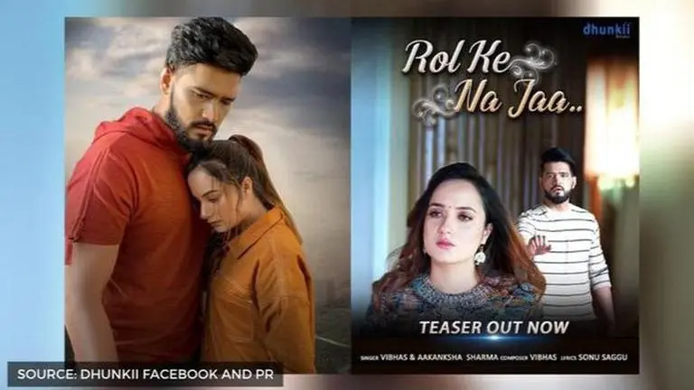 'Rol Ke Na Jaa' song by Vibhas and Aakanksha Sharma released, narrates sad love story Rol Ke Na Jaa