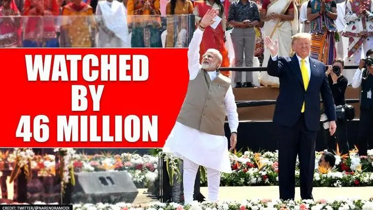 46 million tuned in to watch mega event 'Namaste Trump', across 180 channels: BARC Namaste Trump