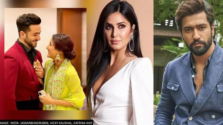 Aly Goni, Vicky Kaushal, Jasmin Bhasin, Katrina Kaif, Katrina Kaif mehendi, Vicky-Katrina sangeet