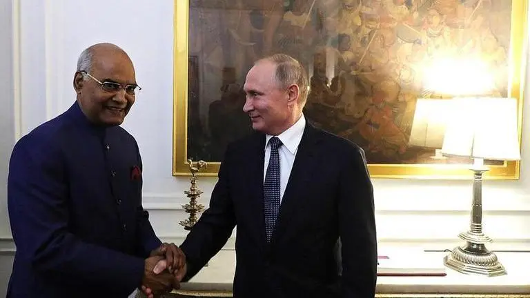 Putin extends New Year wishes to President Kovind & PM Modi; hails India-Russia relations Putin