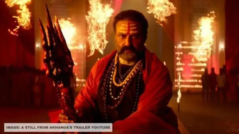 Nandamuri Balakrishna's 'Akhanda' to release in Hindi in theatres on this date Image: A still from Akhanda Youtube