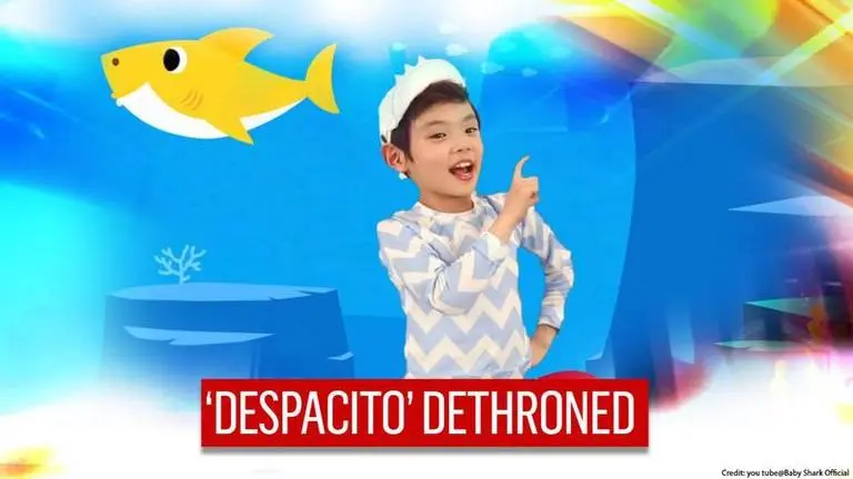 'Baby Shark' beats 'Despacito' to become most viewed video on YouTube with over 7 BN views Baby Shark