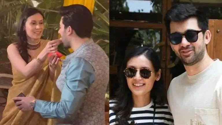 Karan Deol, Drisha Acharya's haldi ceremony in full swing at actor's residence | Watch Karan Deol