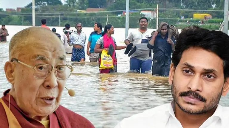 Dalai Lama writes to Andhra Pradesh CM Jagan Mohan condoling lives lost due to floods Dalai Lama