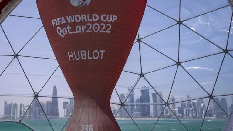 Qatar under scrutiny again after video shows gaping hole outside FIFA World Cup stadium Qatar, FIFA World Cup, Football