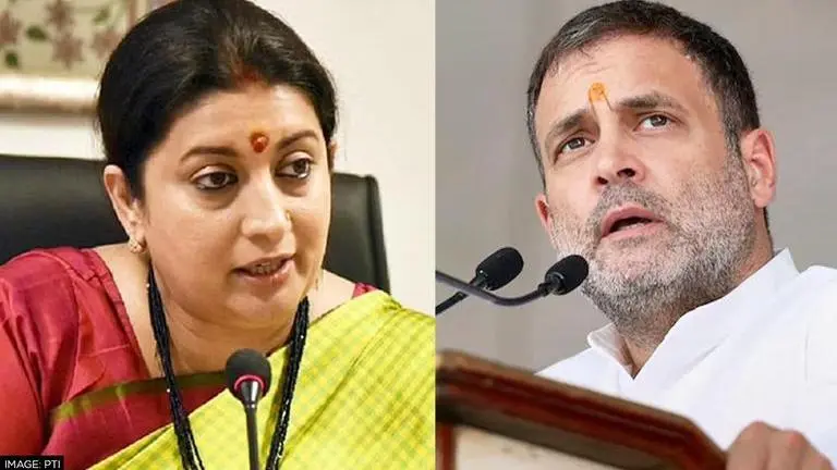 'Ever since I dispatched him from Amethi, he's been running,' says Smriti Irani on Rahul Gandhi Smriti Irani, Amethi
