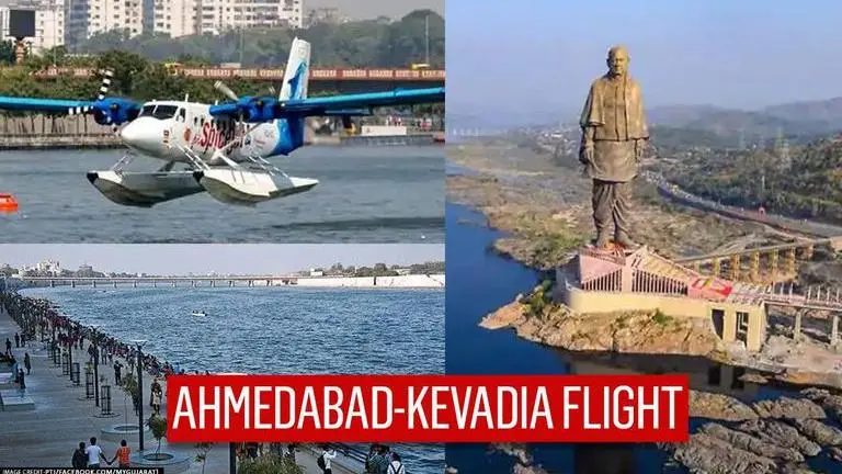 SpiceJet to operate daily seaplane flights between Sabarmati riverfront, Statue of Unity SpiceJet