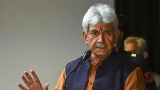 J&K LG Sinha Slams Politicians for Skipping Foundation Day Jammu and Kashmir Lt Governor Manoj Sinha