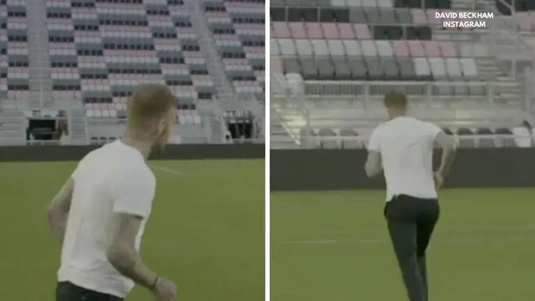 David Beckham posts video from Inter Miami stadium as he waits for MLS action to return David Beckham
