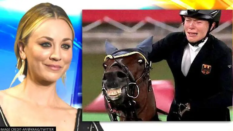 Actor Kaley Cuoco slams German coach hitting horse at Olympics; offers to buy 'Saint Boy' Kaley Cuoco, olympics