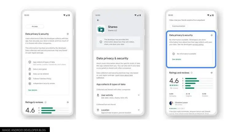 Google Play Store to get a new 'Safety' section, will show data collection details Google Play Store to get a new 'Safety' section, will show data collection details