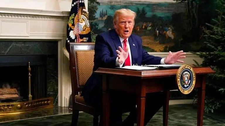 Angry Trump promises rally in battleground state of Georgia