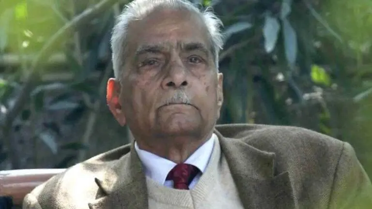 Eminent jurist Shanti Bhushan passes away aged 97 Shanti Bhushan