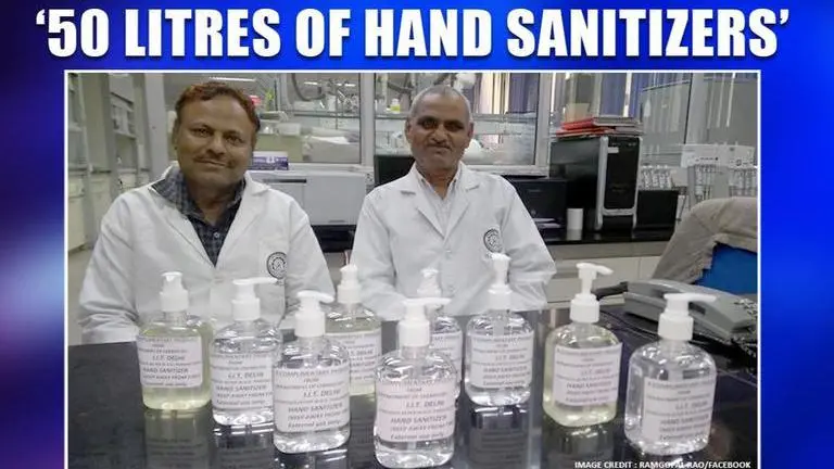 Coronavirus crisis: IIT Delhi make their own hand sanitizers amid shortage Coronavirus
