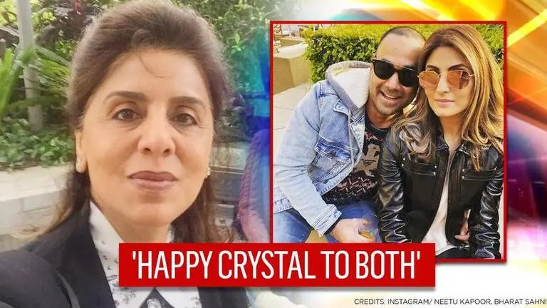 Neetu Kapoor wishes daughter Riddhima on her 15th wedding anniversary Neetu Kapoor wishes daughter Riddhima on 15th wedding anniversary with Bharat Sahni