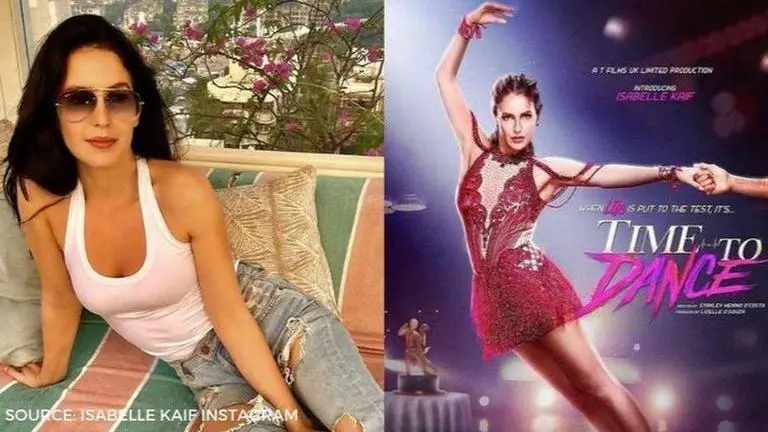 Isabelle Kaif's debut film's 'Time To Dance' teaser shows her dance moves Isabelle Kaif