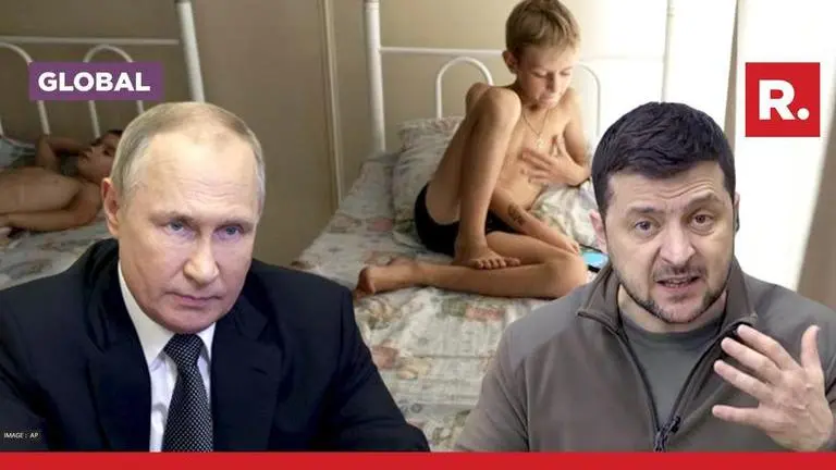 Russia holding around 6,000 Ukrainian kids in camps for ‘political re-education’: Report Russia