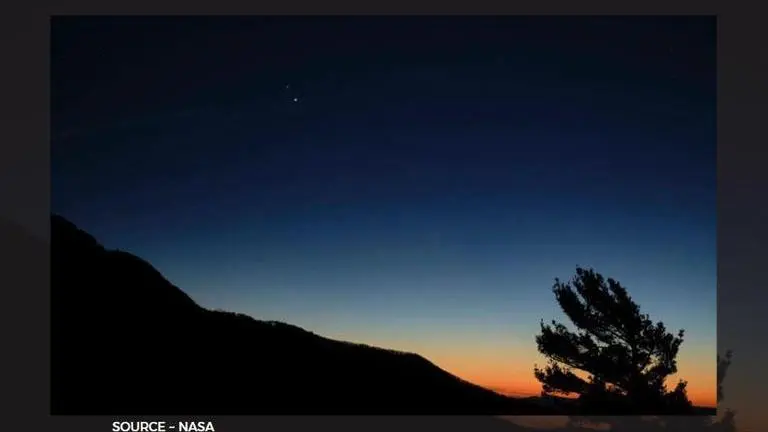 Is the Christmas Star still visible? Is the Christmas Star near the Moon? is the christmas star still visible