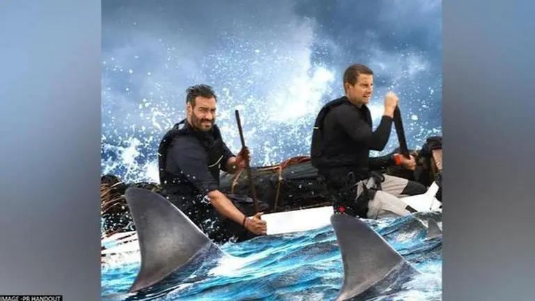 Into the wild with Bear Grylls, Ajay Devgn, Vicky Kaushal