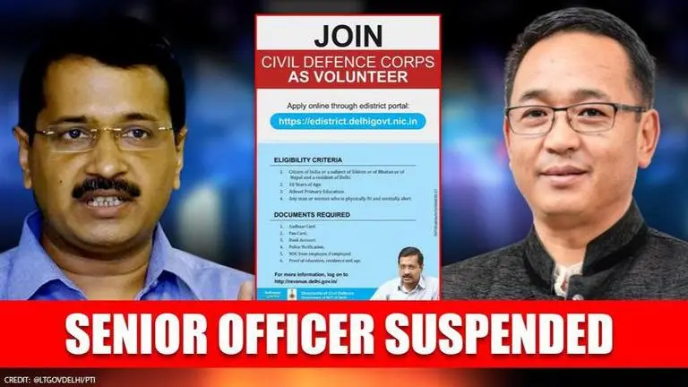 'Zero Tolerance': Delhi govt suspends officer over ad that said 'Sikkim not part of India' Delhi