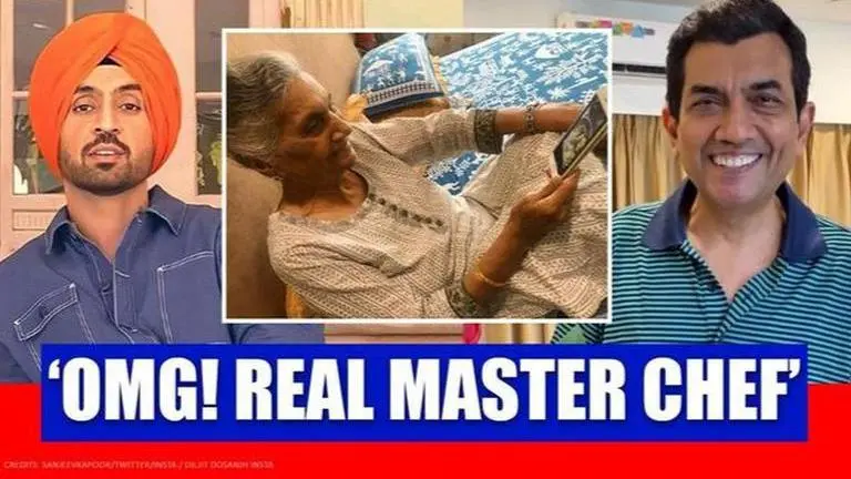 Chef Sanjeev Kapoor praises Diljit Dosanjh's 'lockdown' cooking videos; Read his message Sanjeev Kapoor