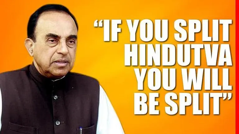 Dr. Subramanian Swamy slams Shiv Sena amid new govt formation in Maha, here's his message Subramanian Swamy