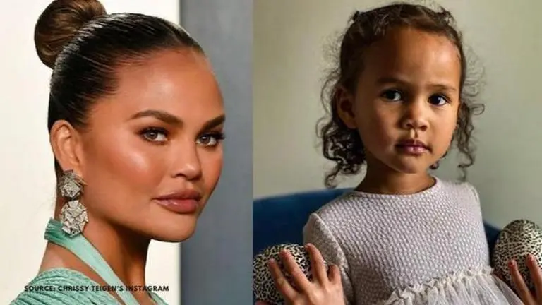 Chrissy Teigen's daughter has the same quirky and fun taste in fashion; see pics Chrissy Teigen