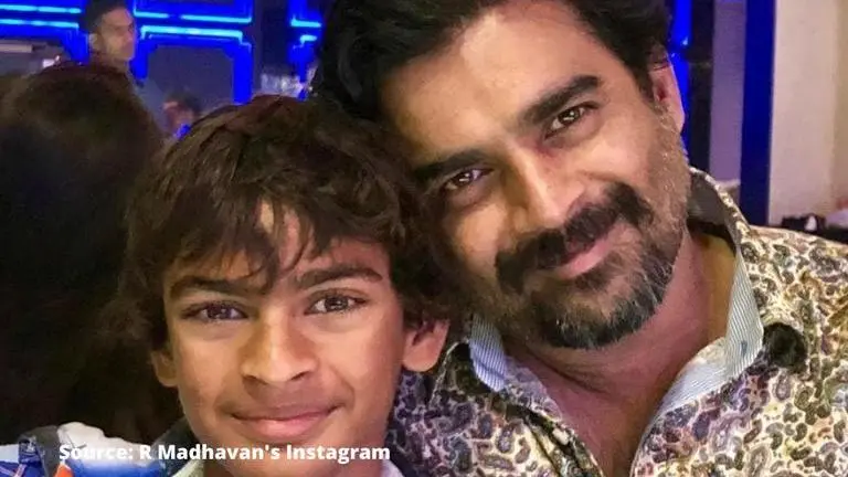 DYK R Madhavan's son won the PETA Compassionate Kid Award at the age of nine? R Madhavan with his son Vedant