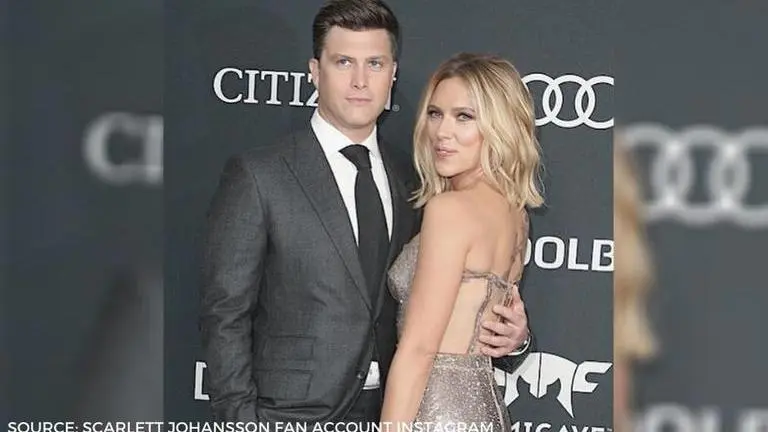 Colin Jost's first impression of Scarlett was that she was 'intimidatingly sophisticated' colin jost