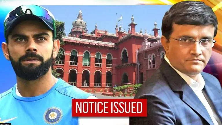 Madras HC issues notice to Virat Kohli, Sourav Ganguly for endorsing fantasy league apps Madras High Court