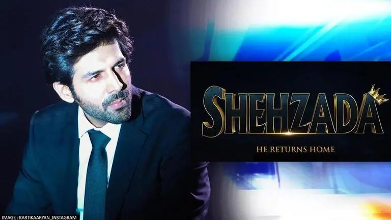 Kartik Aaryan dons different look for next film 'Shehzada'; see leaked pics from Delhi set Kartik Aaryan, Shehzada, Kartik Aaryan in Delhi