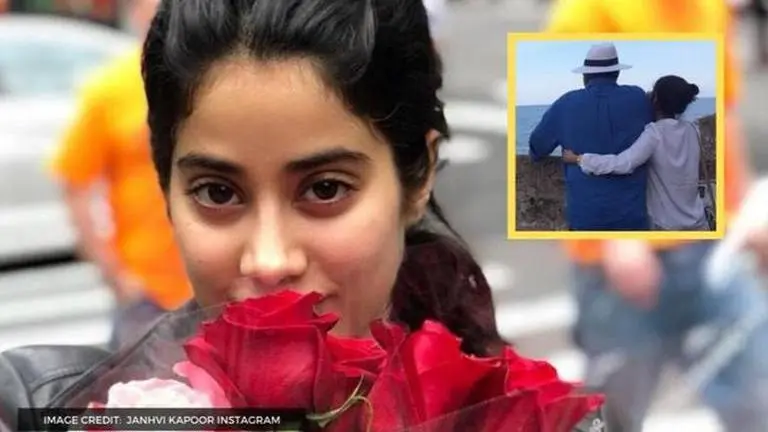 Janhvi Kapoor finds old phone, shares unseen gems including Sridevi & Boney hugging; See Janhvi Kapoor