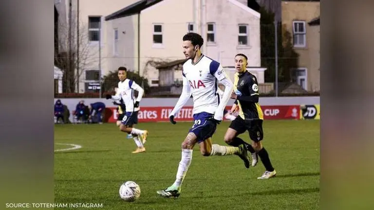 Gareth Bale, Spurs subs mock Alli over comical stumble during Marine FA Cup clash: WATCH gareth bale