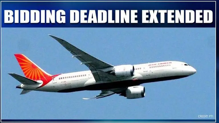 Government extends deadline of bidding submissions for Air India amid COVID-19 outbreak Air India