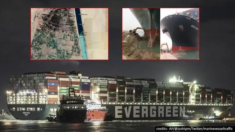 Suez Canal breakthrough? Stranded ship Ever Given 're-floated'; Indian crew safe: Reports AP