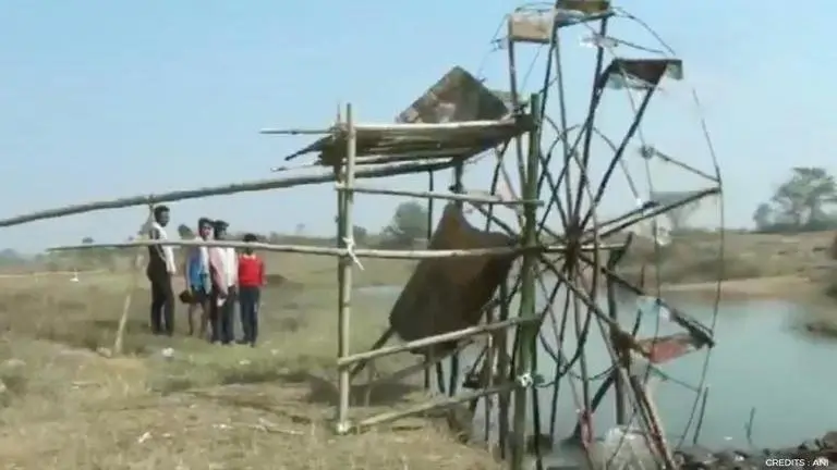 Odisha farmer develops irrigation system from bamboo sticks, plastic bottles
