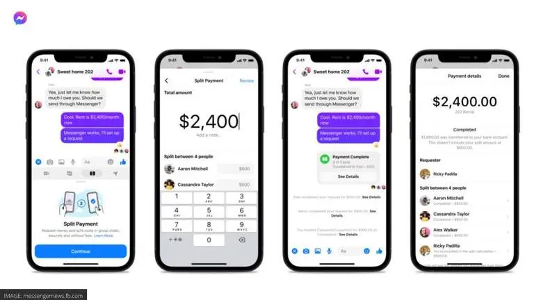 Facebook testing Split Payments feature in Messenger for users to share bills digitally Facebook Messenger to get a new feature called Split Payments to share expenses digitally