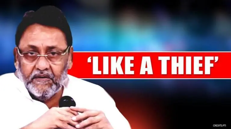 NCP's Nawab Malik resort to name calling, says BJP wants to form govt in MP 'like a thief' Nawab