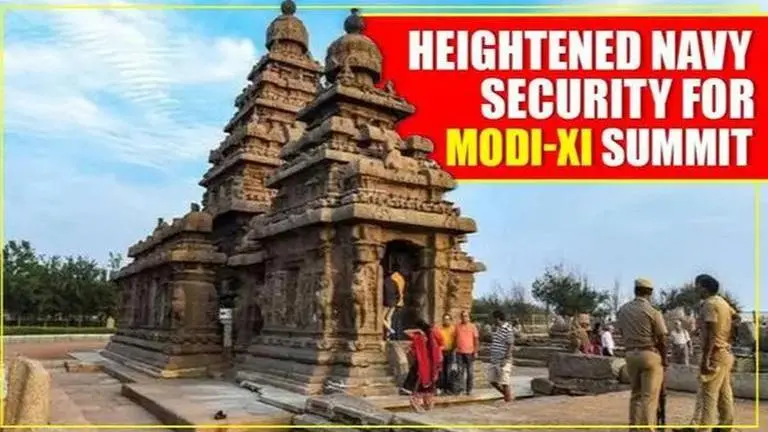 Indian Navy, Coast Guard heighten security prior to Modi-Xi summit Navy