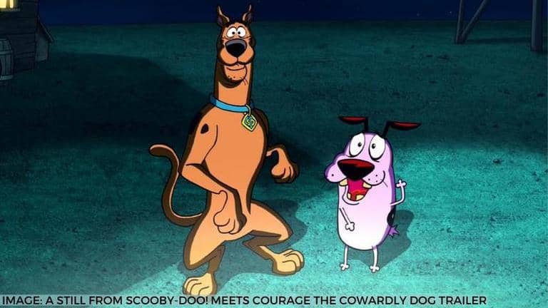 Scooby-Doo and Courage the Cowardly Dog Crossover movie's first trailer