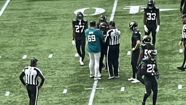 'Jarvo 69' breaches security again, invades pitch during NFL match in London; Watch Jarvo 69, NFL, Jacksonville Jaguars vs Miami Dolphins, Tottenham Hotspur Stadium, India tour of England, Jarvo pitch invader, Jarvo invades NFL match