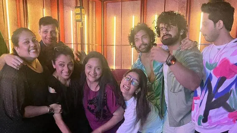 Rupali Ganguly posts photos of her weekend bash with Anupamaa co-stars rupali ganguly