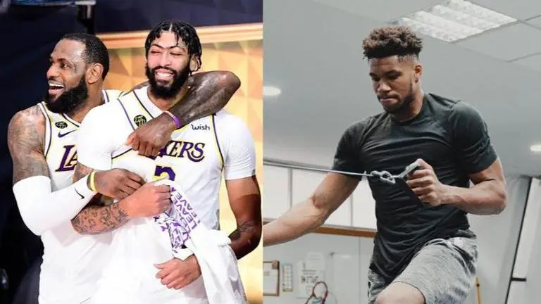 Giannis Antetokounmpo doesn't mind being No.1 or 2 if LeBron, AD decide to join Bucks Giannis Antetokounmpo