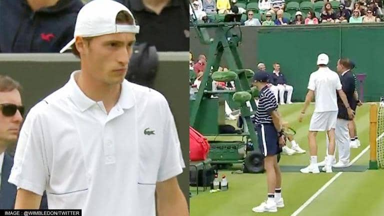 Wimbledon: Ugo Humbert forgets to carry racket on court, beats 3rd seed ...