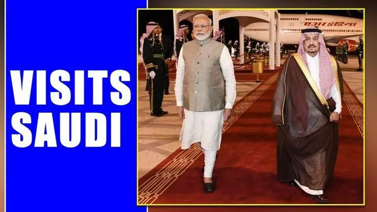 PM Modi arrives in Saudi Arabia for two-day visit to boost ties PM Modi