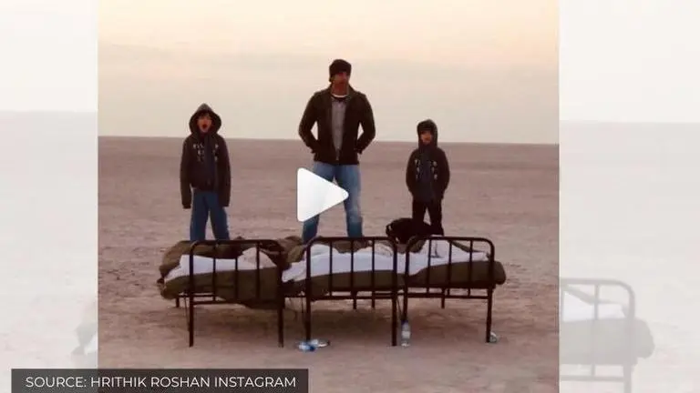 Hrithik Roshan reminisces sleeping under the stars with his sons, shares nostalgic videos Hrithik Roshan
