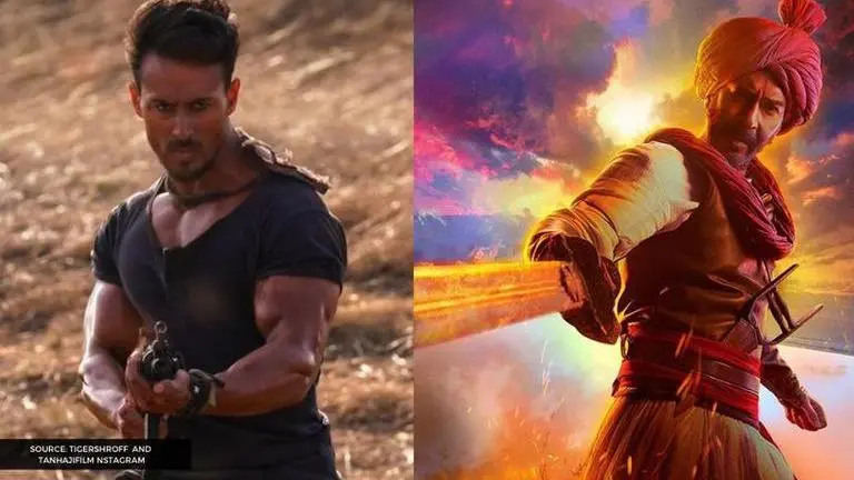 'Baaghi 3' starring Tiger Shroff beats Ajay Devgn's 'Tanhaji: The Unsung Warrior' at BO Baaghi 3