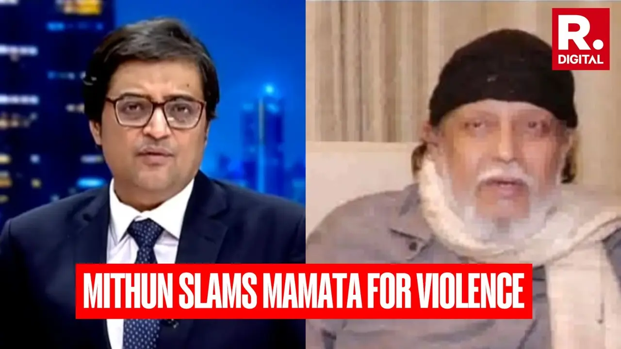 The Only Thing TMC Can Do is Violence: Mithun Chakraborty Slams Mamata and TMC Over Rally Attack Mithun Chakraborty to Arnab